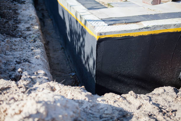 Residential Emergency Waterproofing installation at a Mount Ayr, IN home by SJ Waterproofing Pros